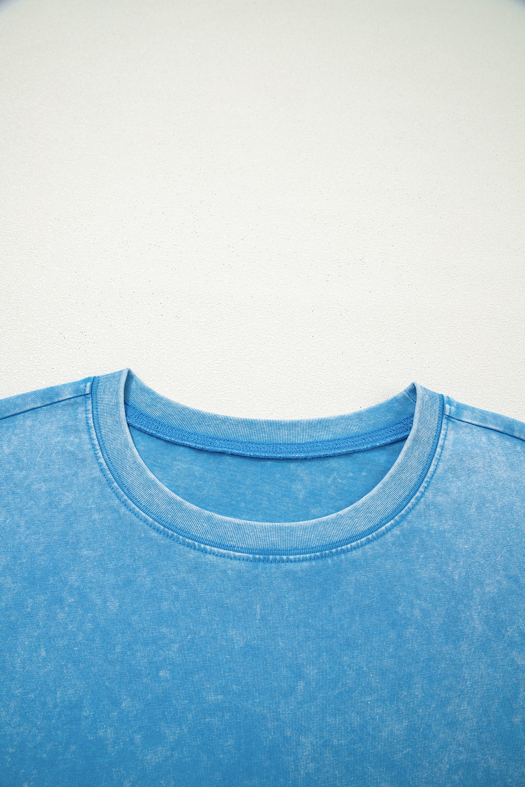Rose Red Mineral Washed Oversized Tee