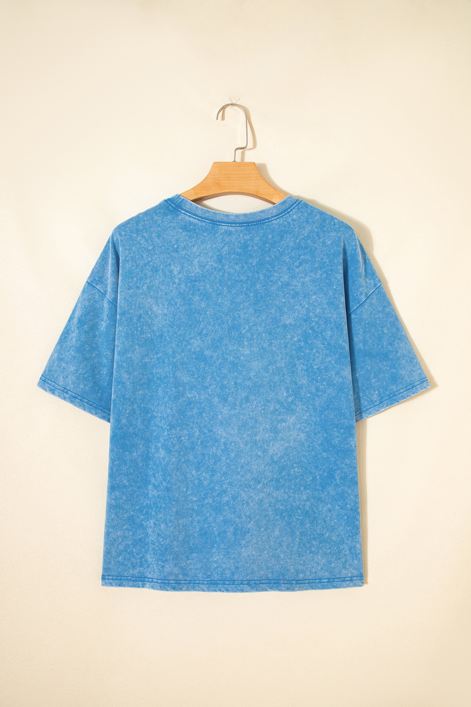 Rose Red Mineral Washed Oversized Tee