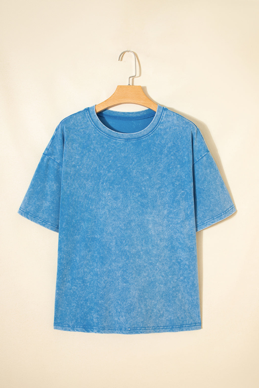 Rose Red Mineral Washed Oversized Tee